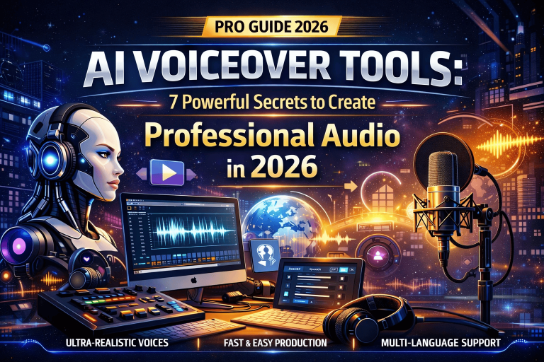 AI Voiceover Tools guide 2026 - 7 powerful secrets to create professional audio with text to speech technology and voice generators