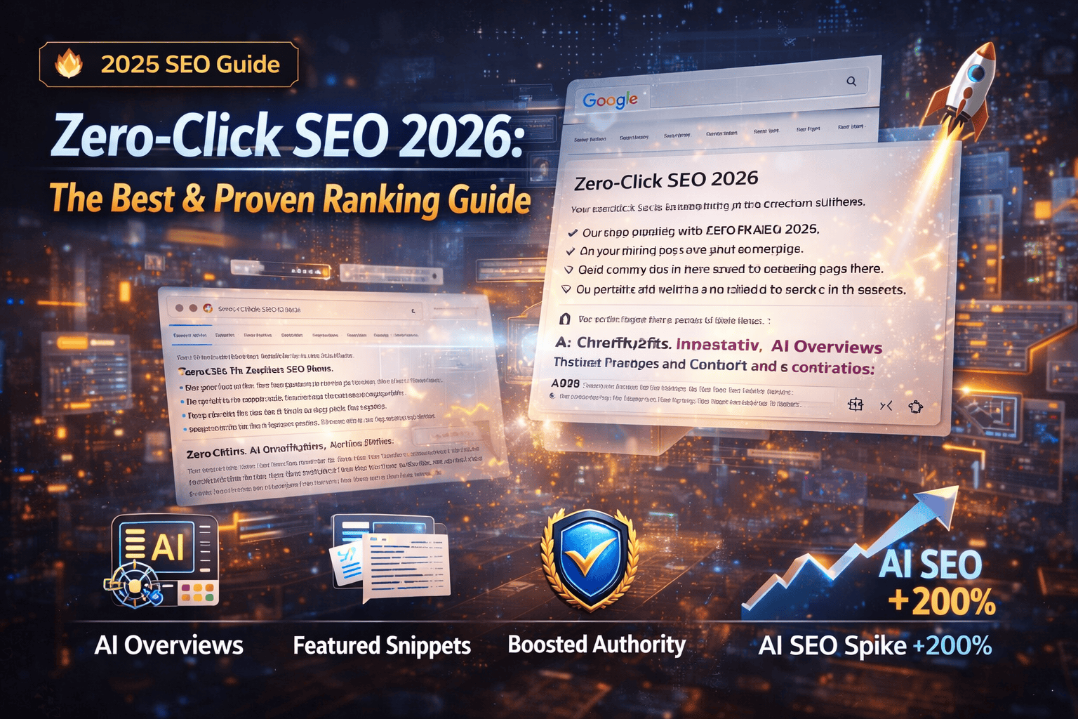 Zero-Click SEO 2026 guide for ranking in AI Overviews